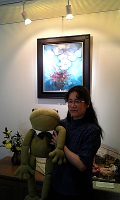 西村さんとケロ